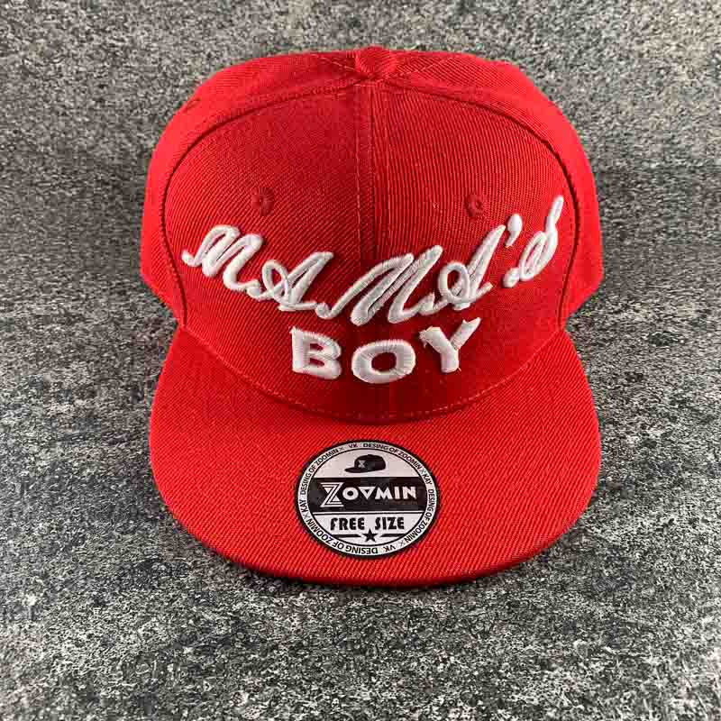 客製化刺繡親子帽