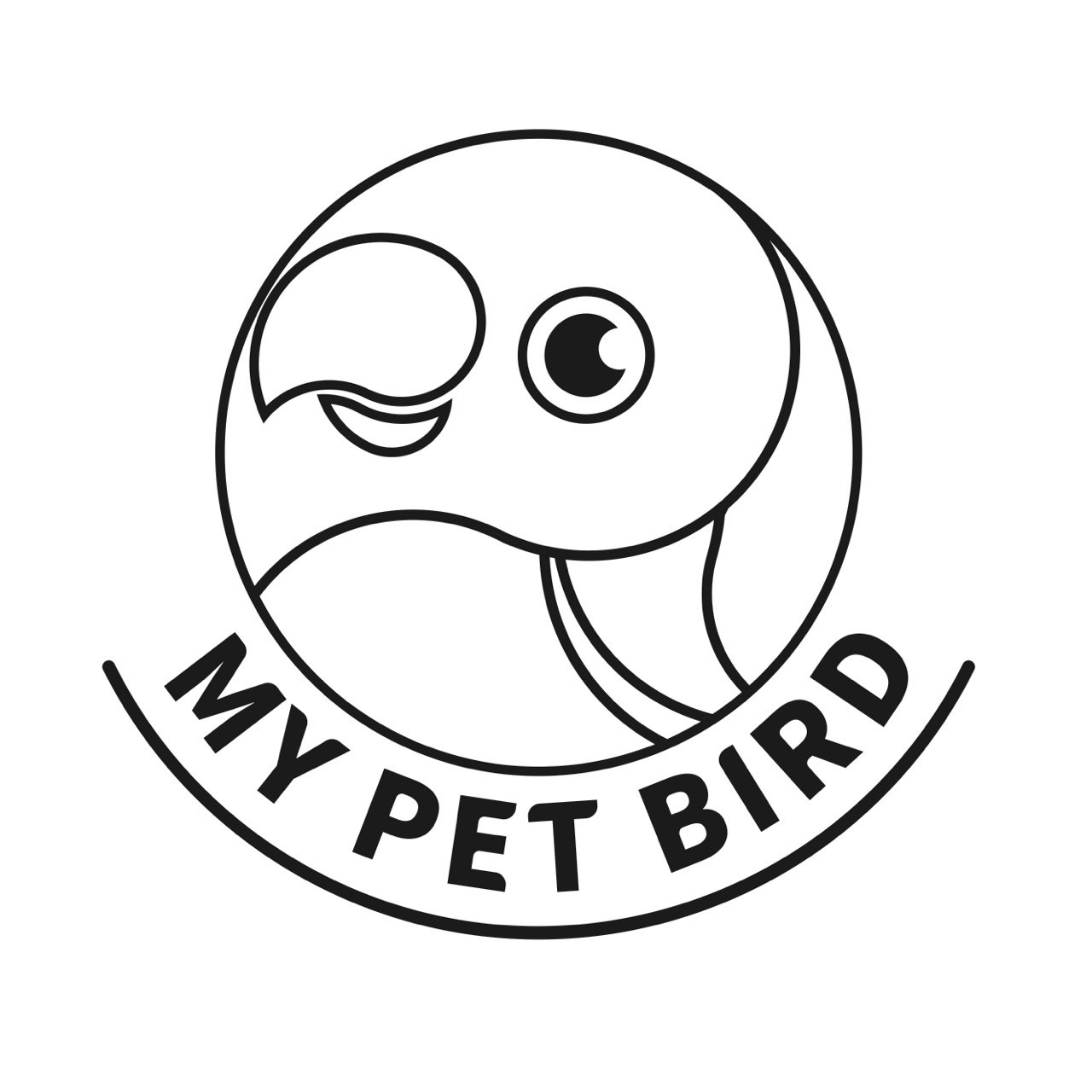 鳥玩具品牌logo刺繡