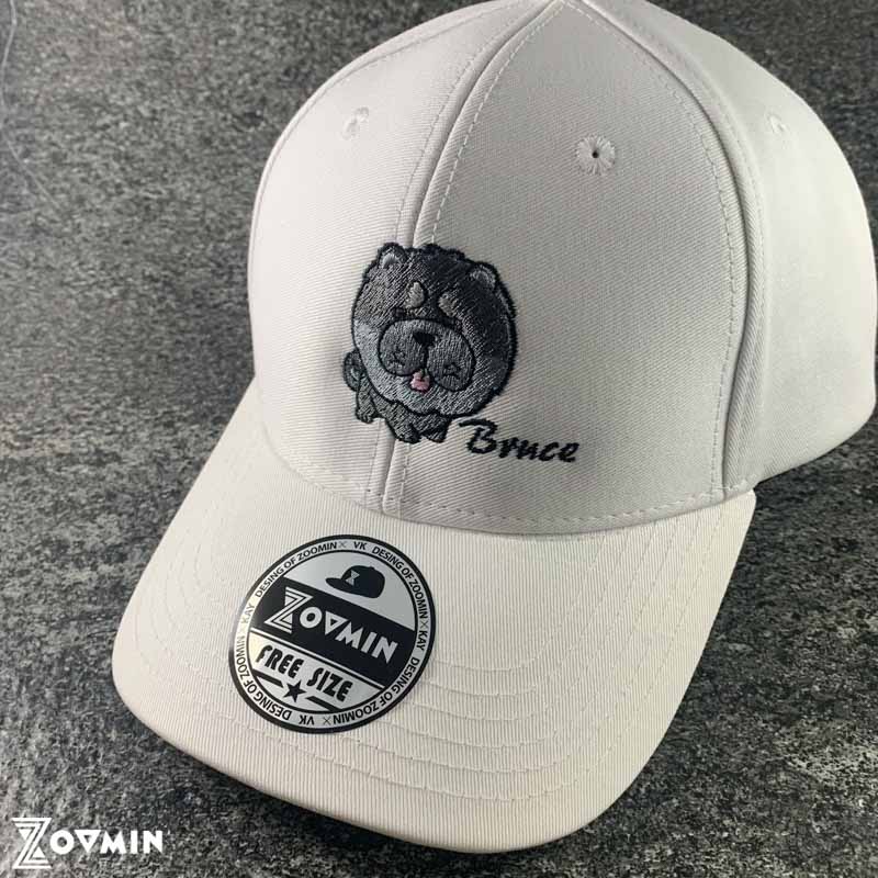 客製化狗狗刺繡帽