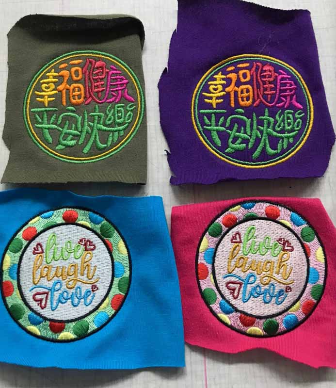 成衣工廠客製化刺繡